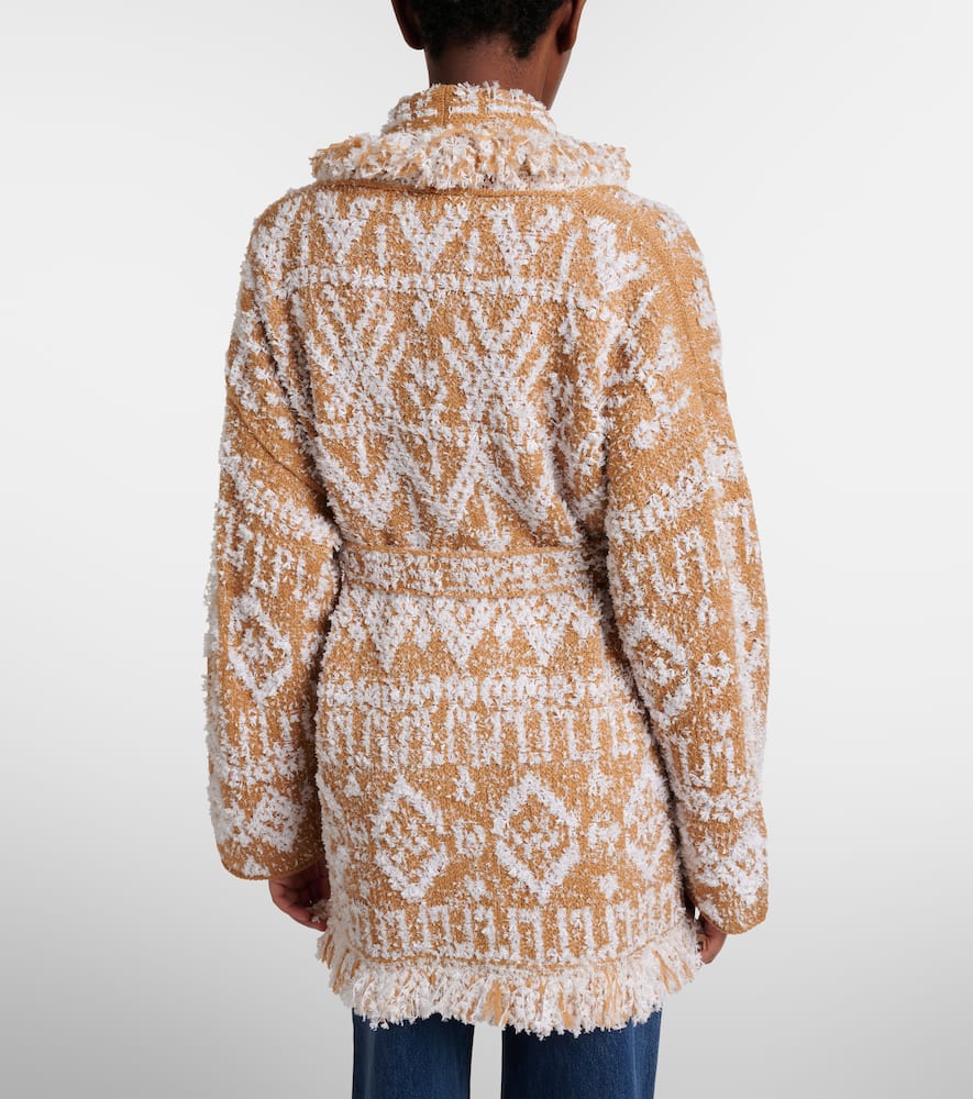 Send Beat wool-blend cardigan