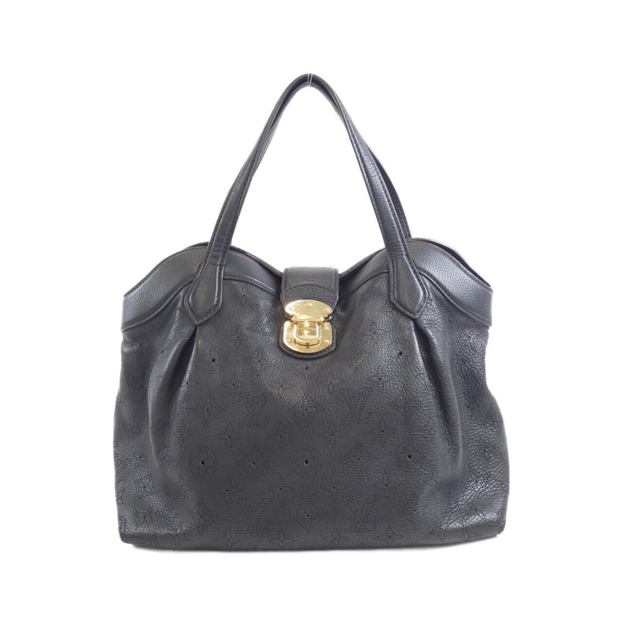 Louis Vuitton Black Leather Handbag Pre-Owned