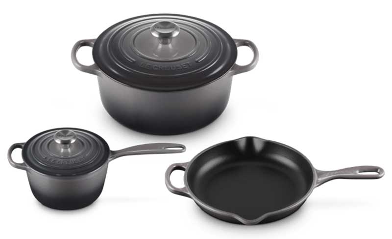 Signature 5-Piece Cookware Set in Oyster