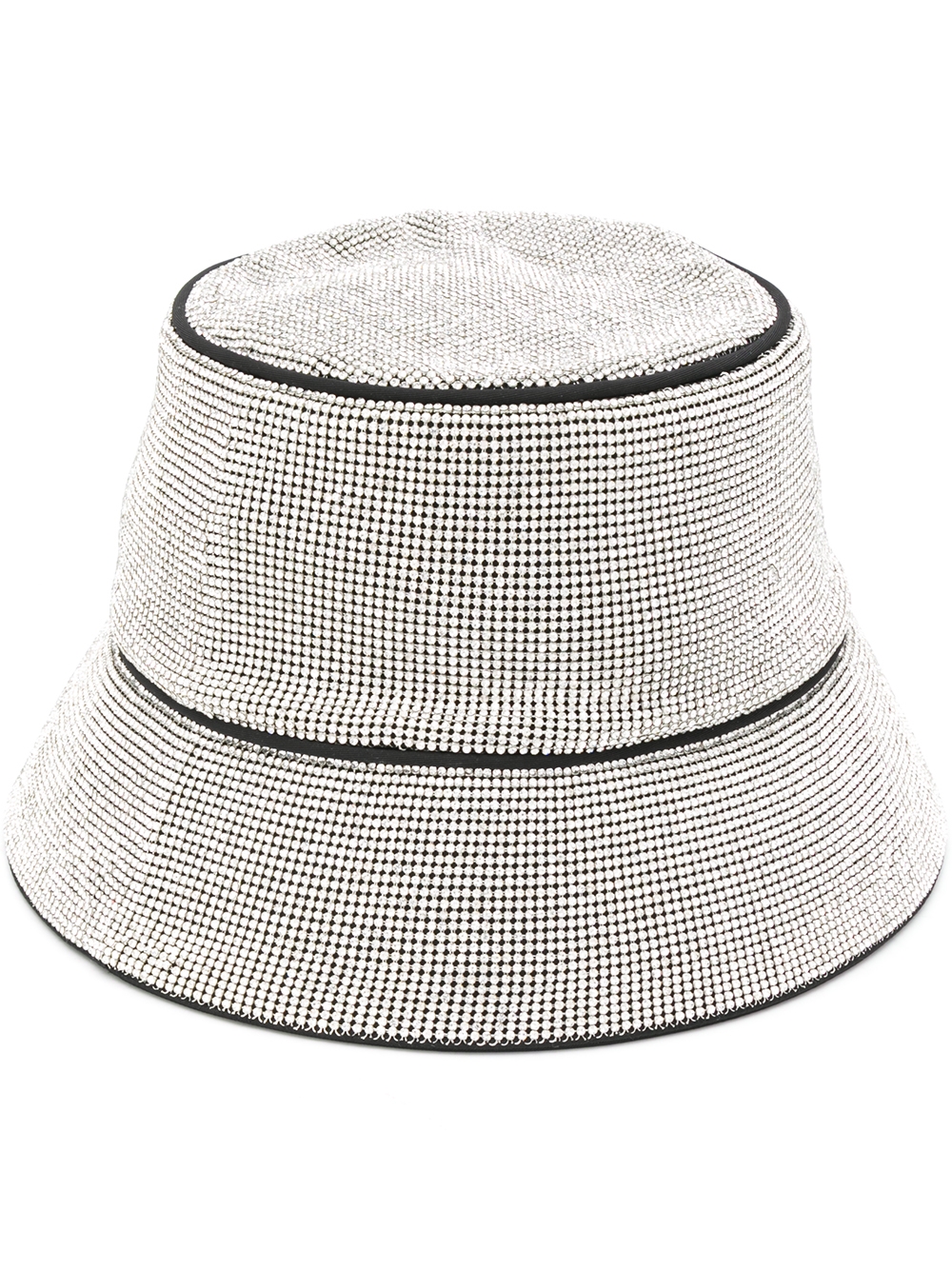 Embroidered bucket hat - Silver