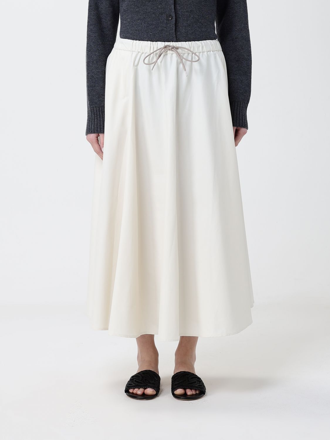 Skirt Woman color White