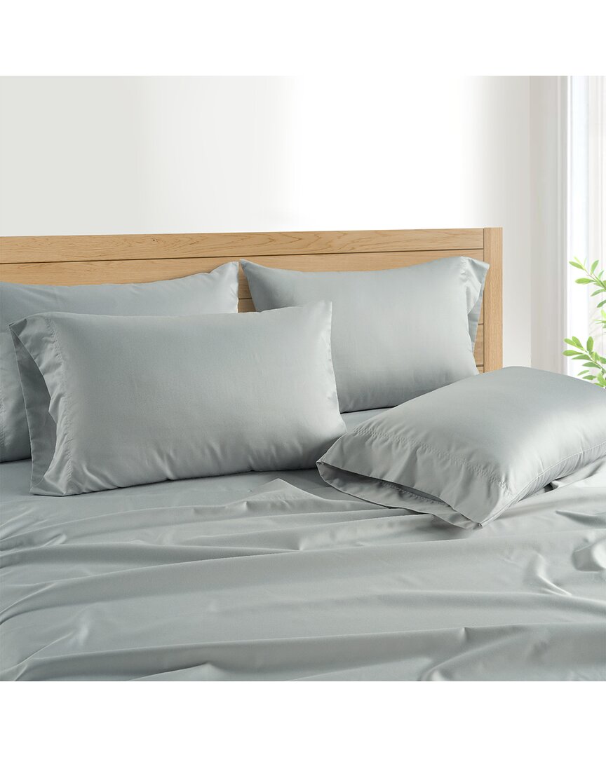 1000 Thread Count Egyptian Cotton Rich Sheet Set - Silver