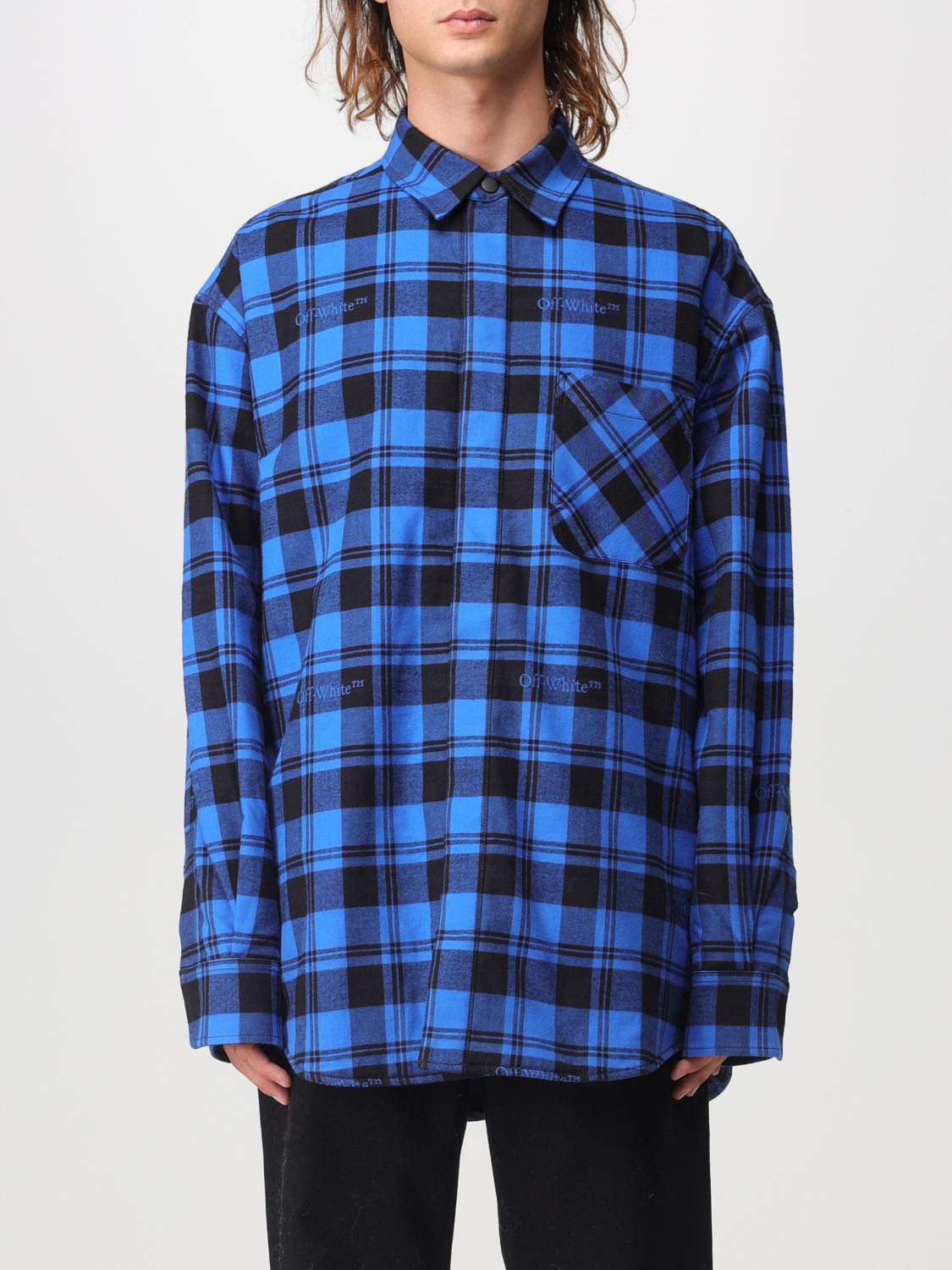 Shirt Men color Blue