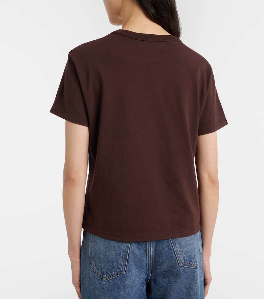 Leigh cotton jersey T-shirt