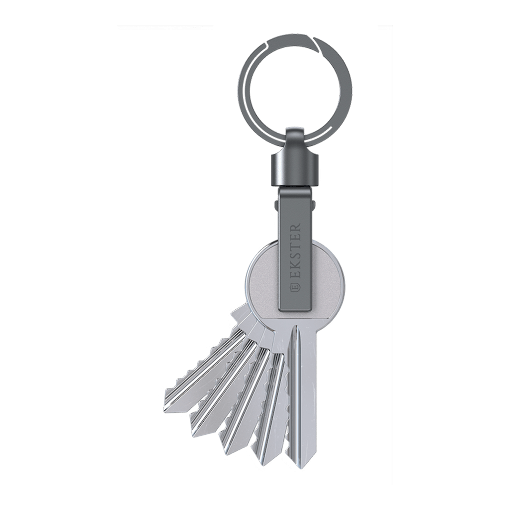 Smart Key Holder - Compact Key Organiser & Slim Keychain for 2-8 Keys by Ekster