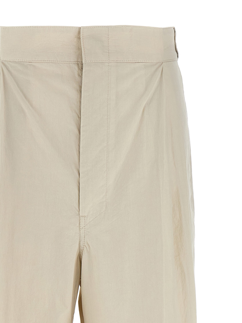 Over Ivory Cotton Blend Pants