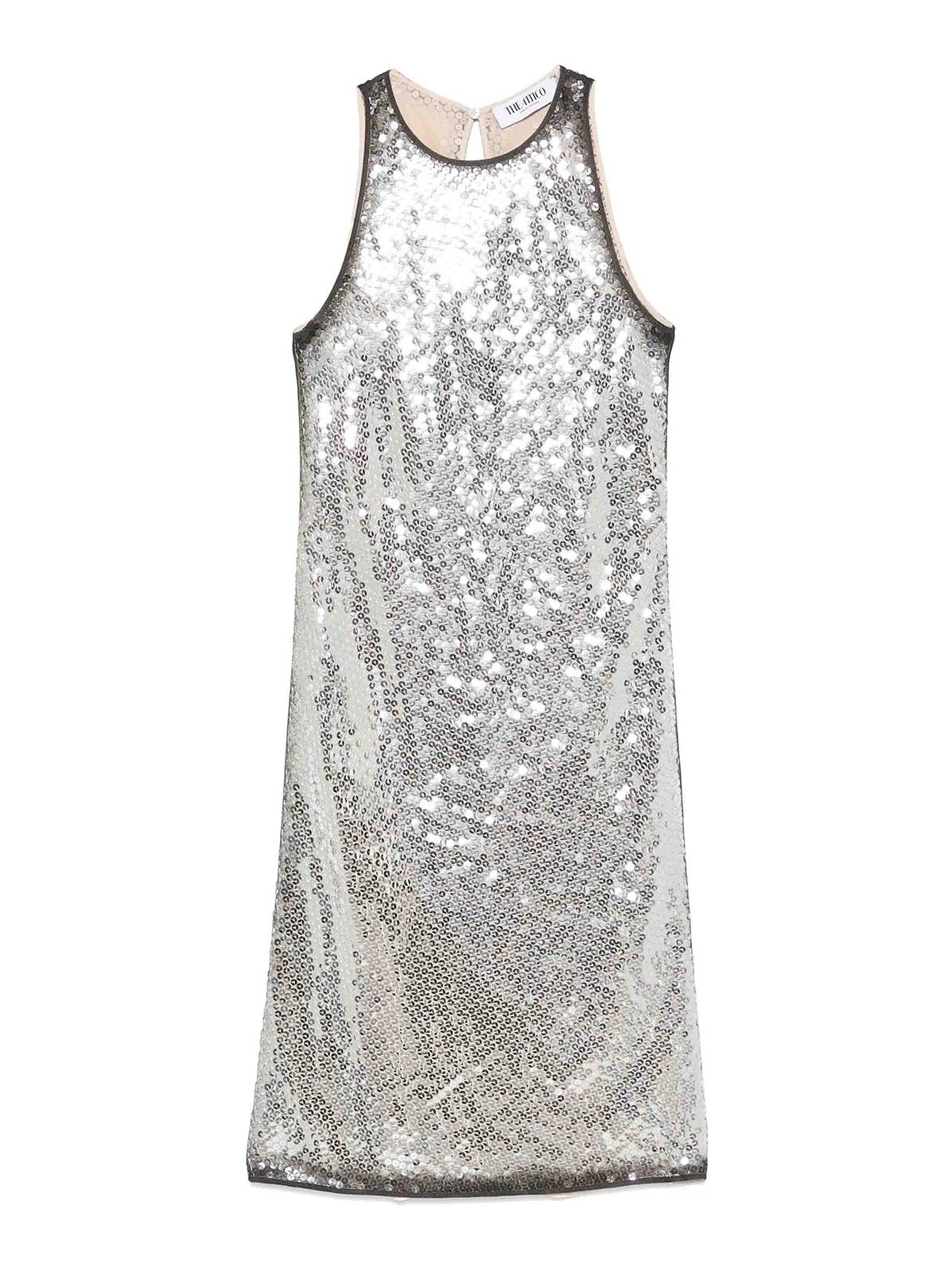 All Over Sequins Mini Dress