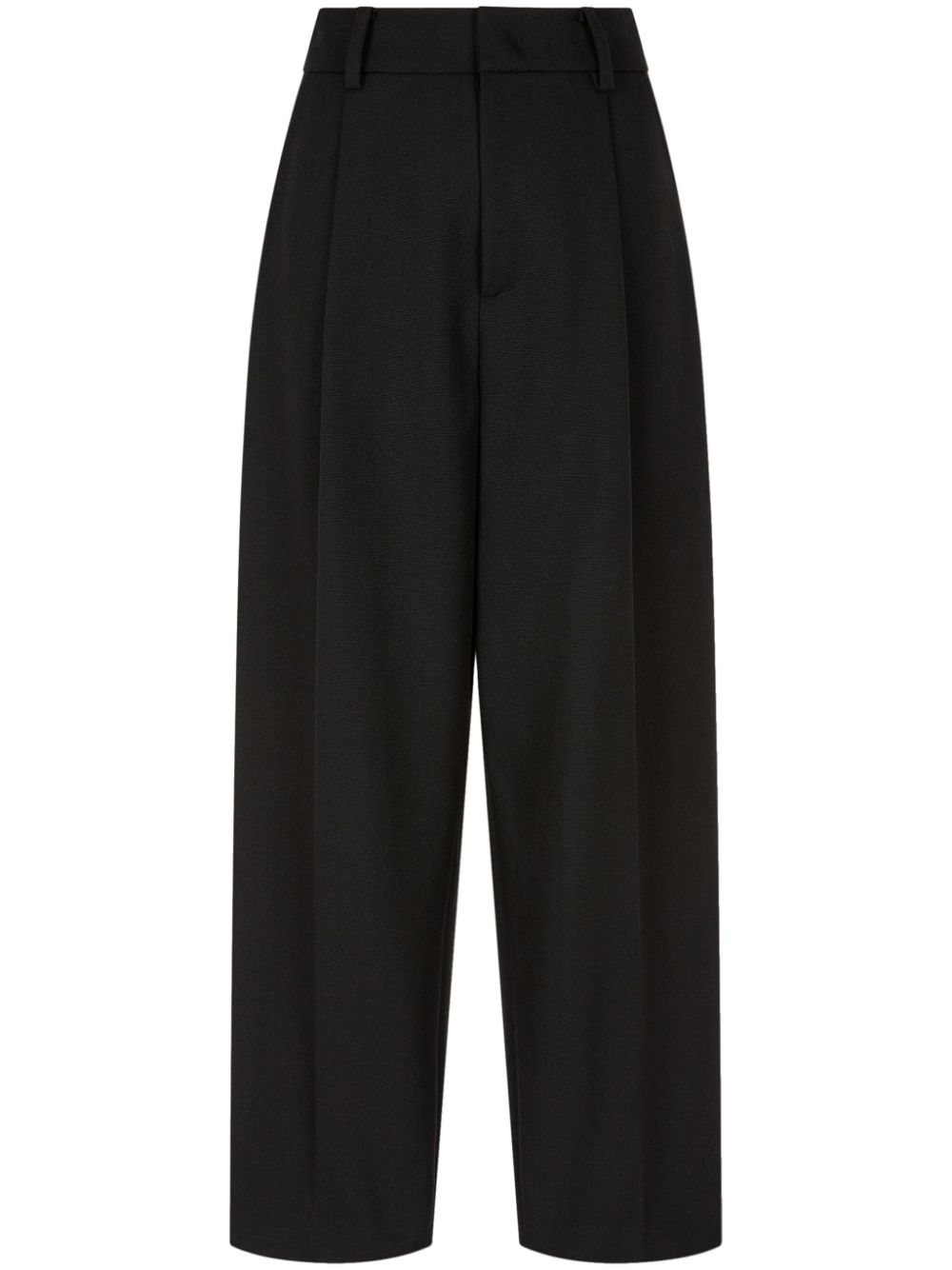 Wide-leg trousers - Black