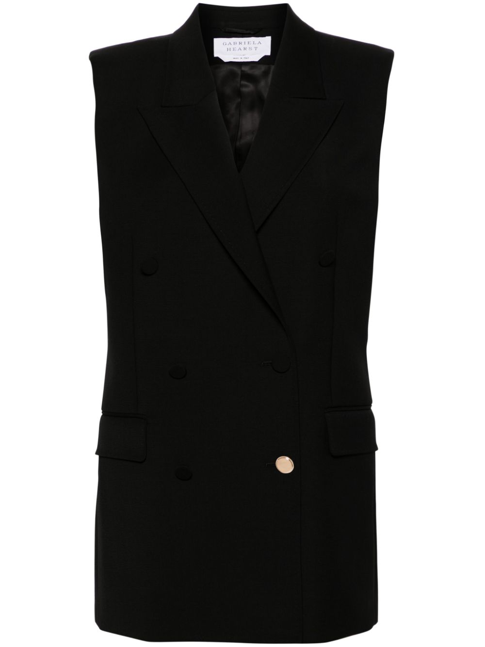 Mayte double-breasted vest - Neutrals