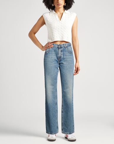 Woman Jeans Blue Size 8 Cotton