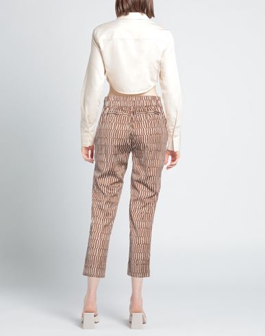 Nenè Woman Pants Brown Size 0 Cotton, Polyamide, Elastane