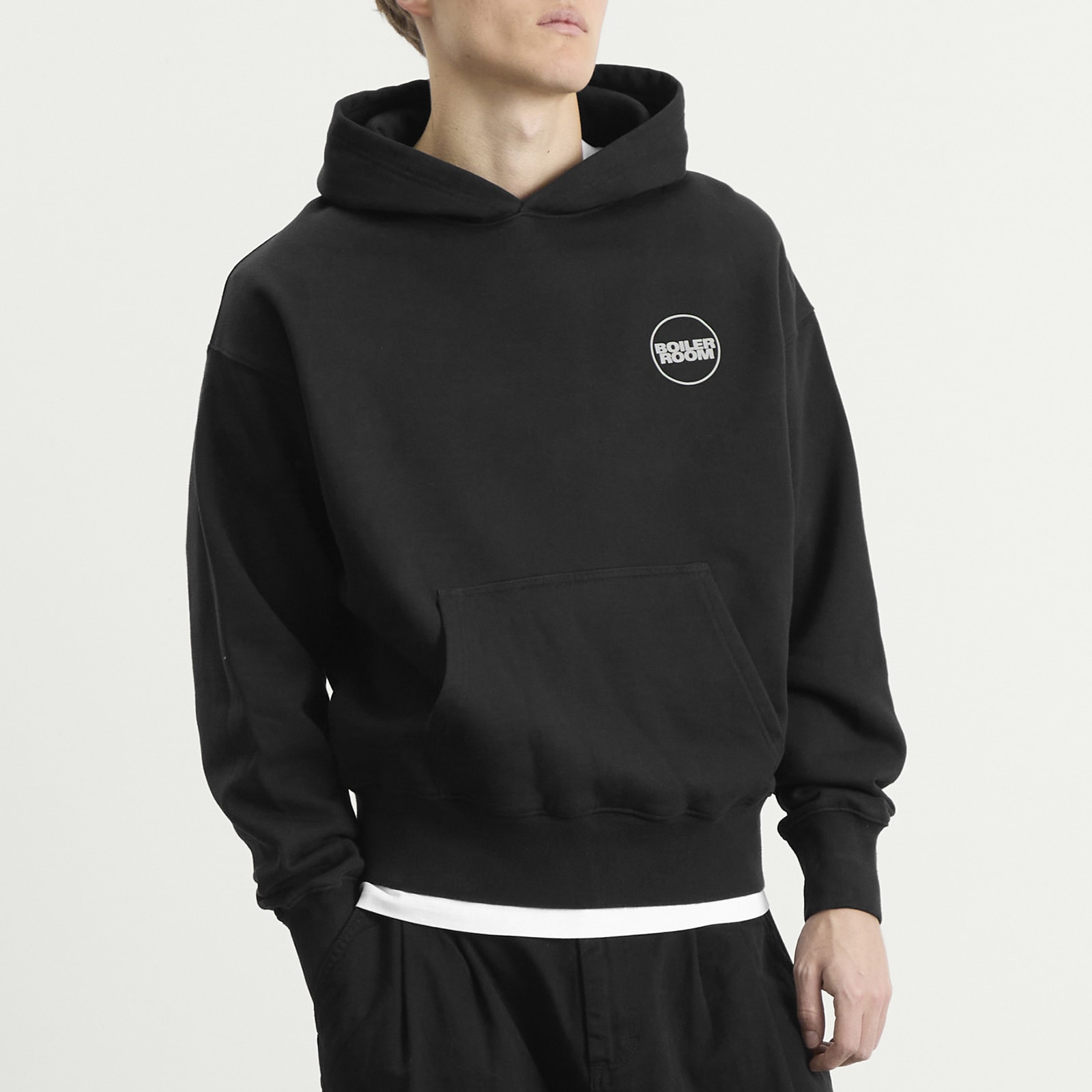Men'sCore Logo Hoodie Black