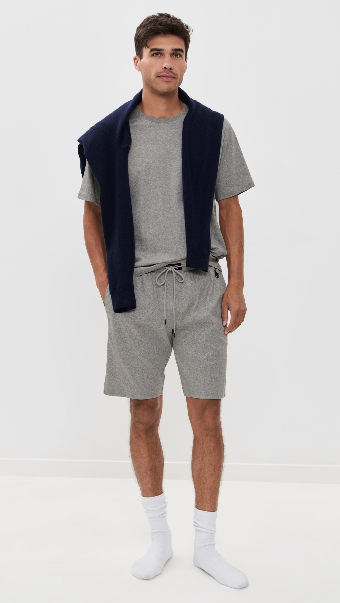 Mercerized Cotton Sleep Shirt Andover Heather