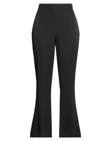 H2o Italia Woman Pants Black Size 12 Polyester, Elastane
