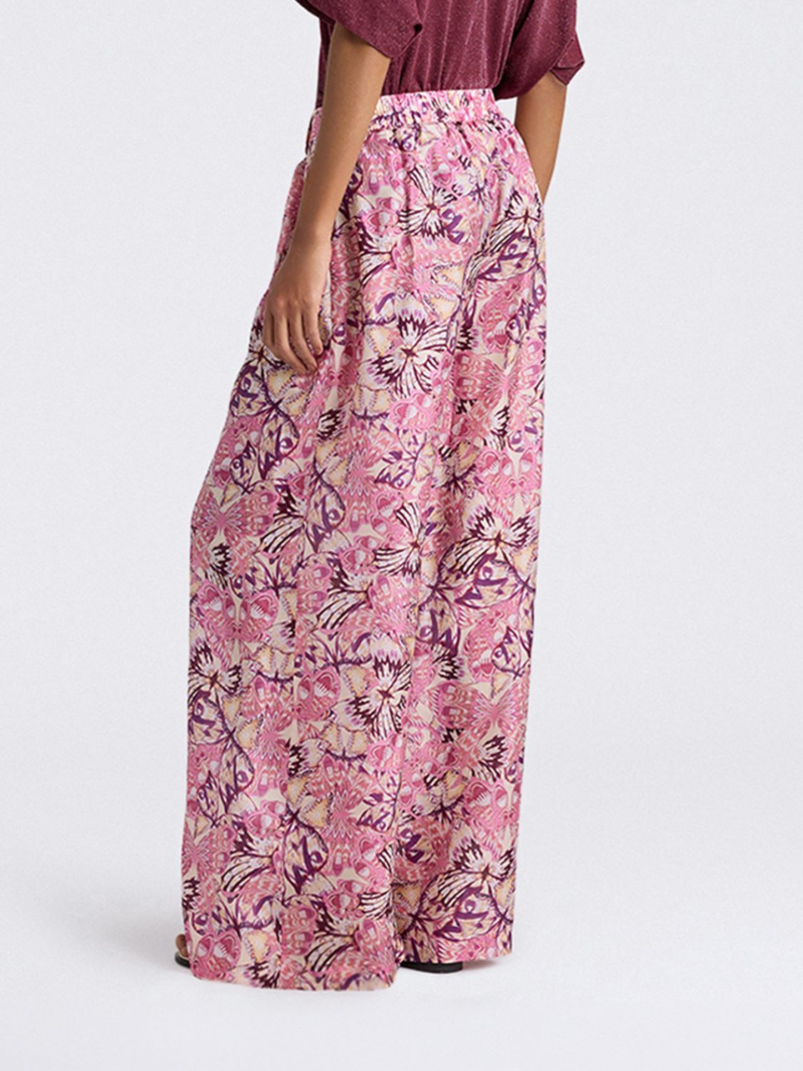 MOMONÌ Pants Woman color Violet