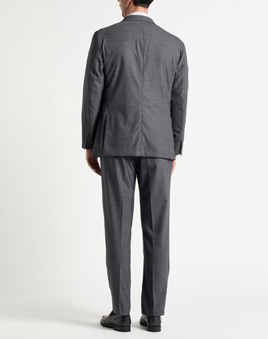 Man Suit Grey Size 44 Virgin Wool