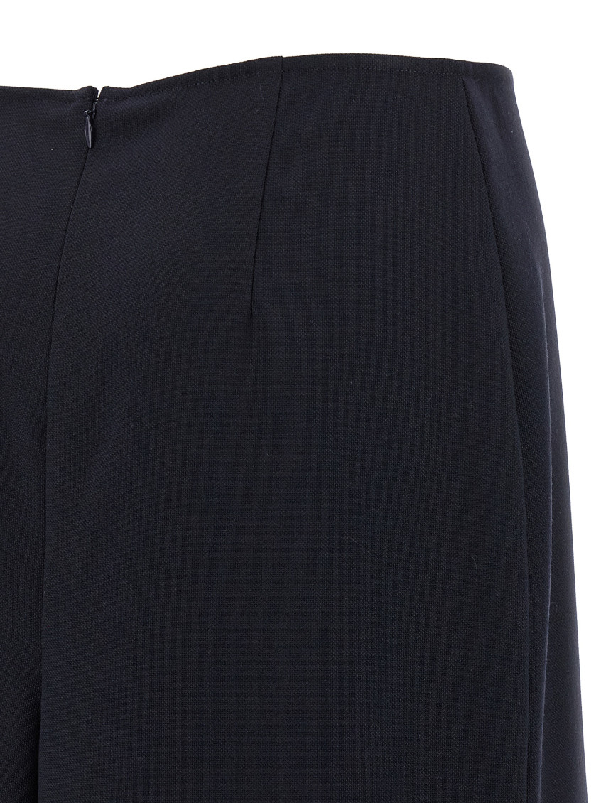 Kick Detail Skirts Blue