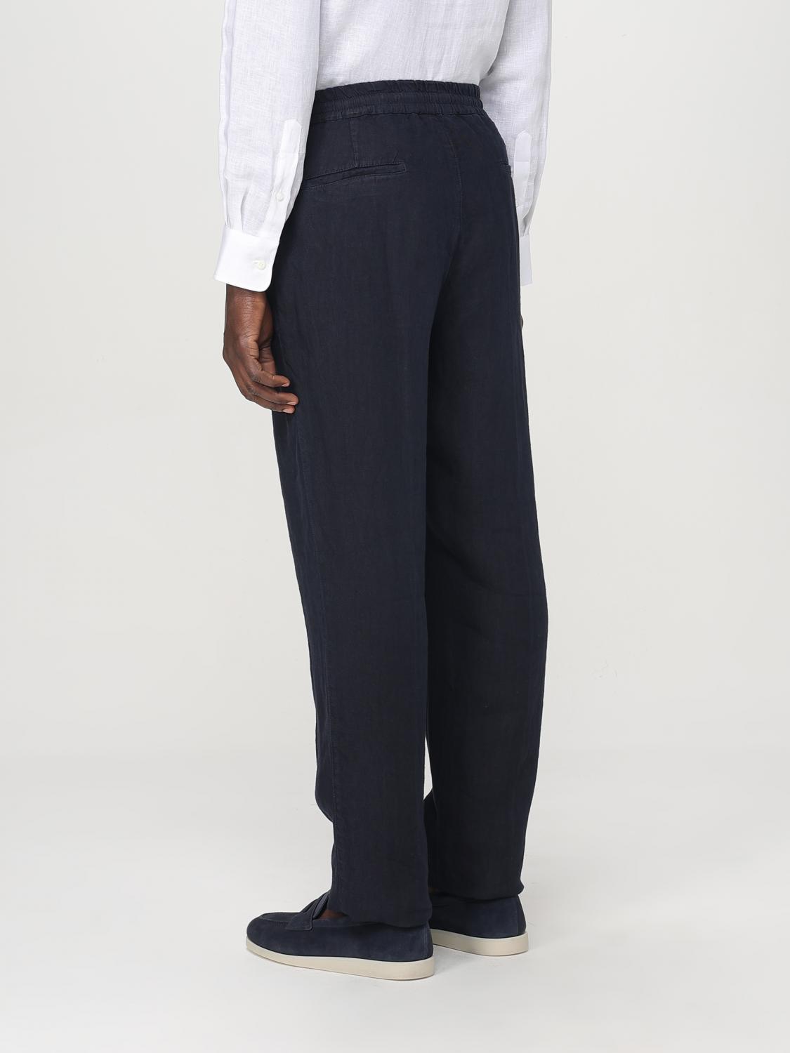 Pants Men color Blue