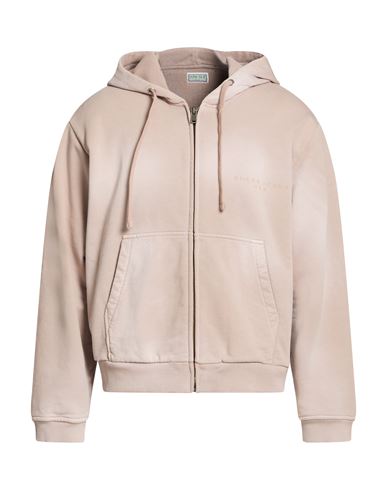 Man Sweatshirt Sand Size M Cotton