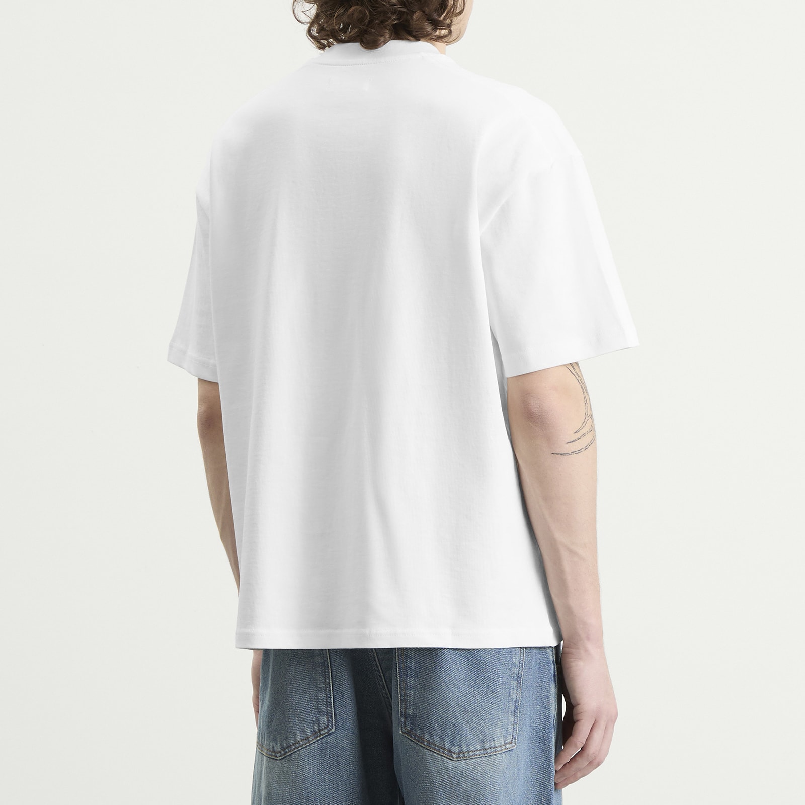 Men's College Arch T-Shirt White