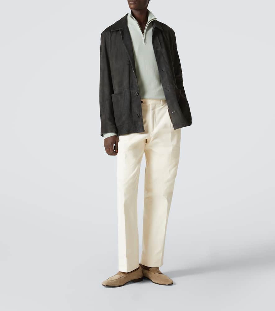 Dared cashmere half-zip sweater