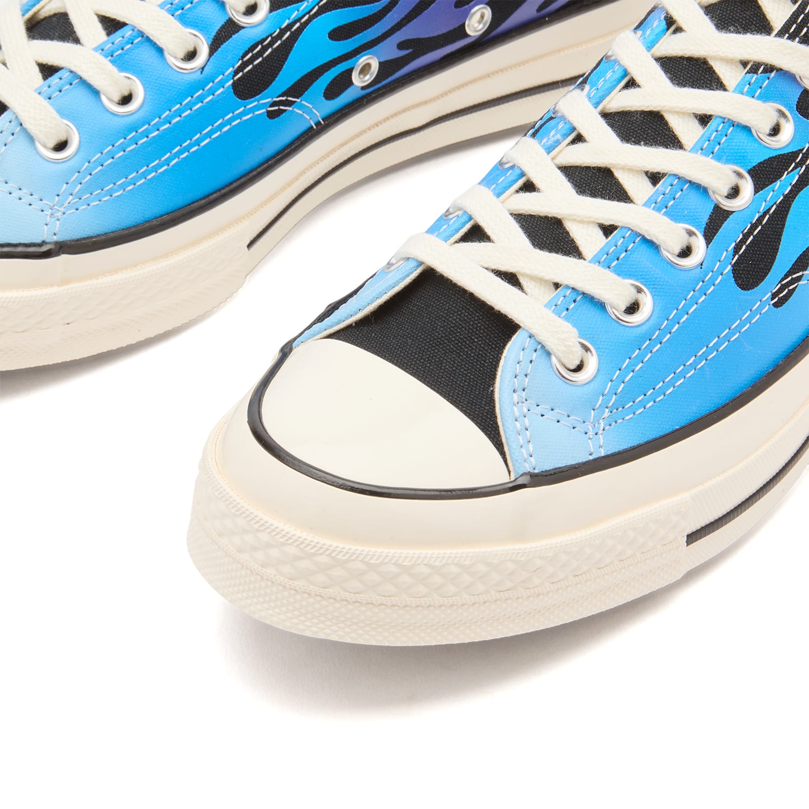 Chuck Taylor 1970s Ox Flames Sneaker Black/Blue/Cobalt