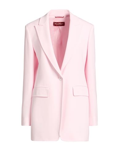 Woman Blazer Light pink Size 10 Triacetate, Polyester
