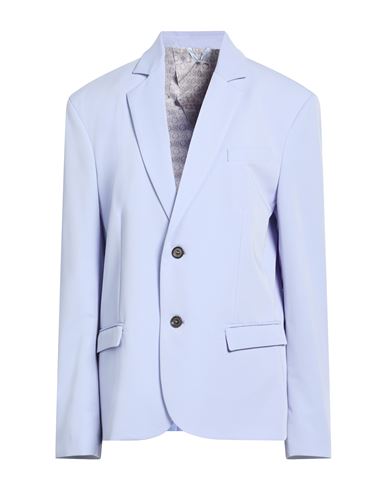 Man Blazer Lilac Size XL Polyester, Viscose, Elastane