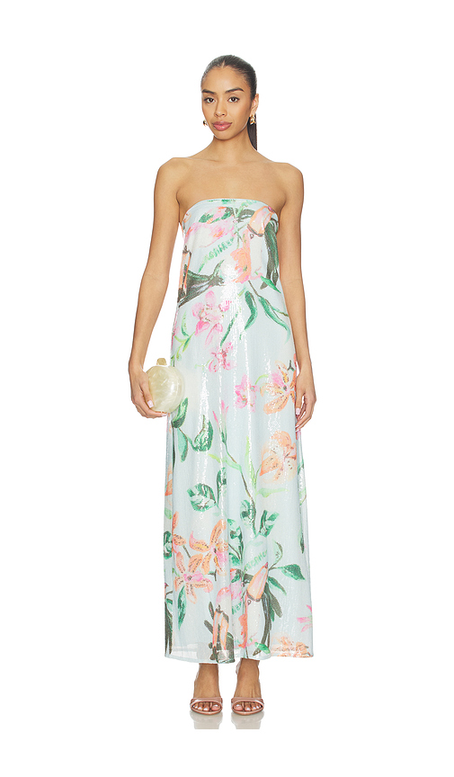 ROAME. Bianca Sequin Gown in Baby Blue. - XS also in