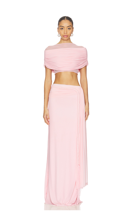 Deme by Gabriella Alyssa Dress in Pink. XL. Also in