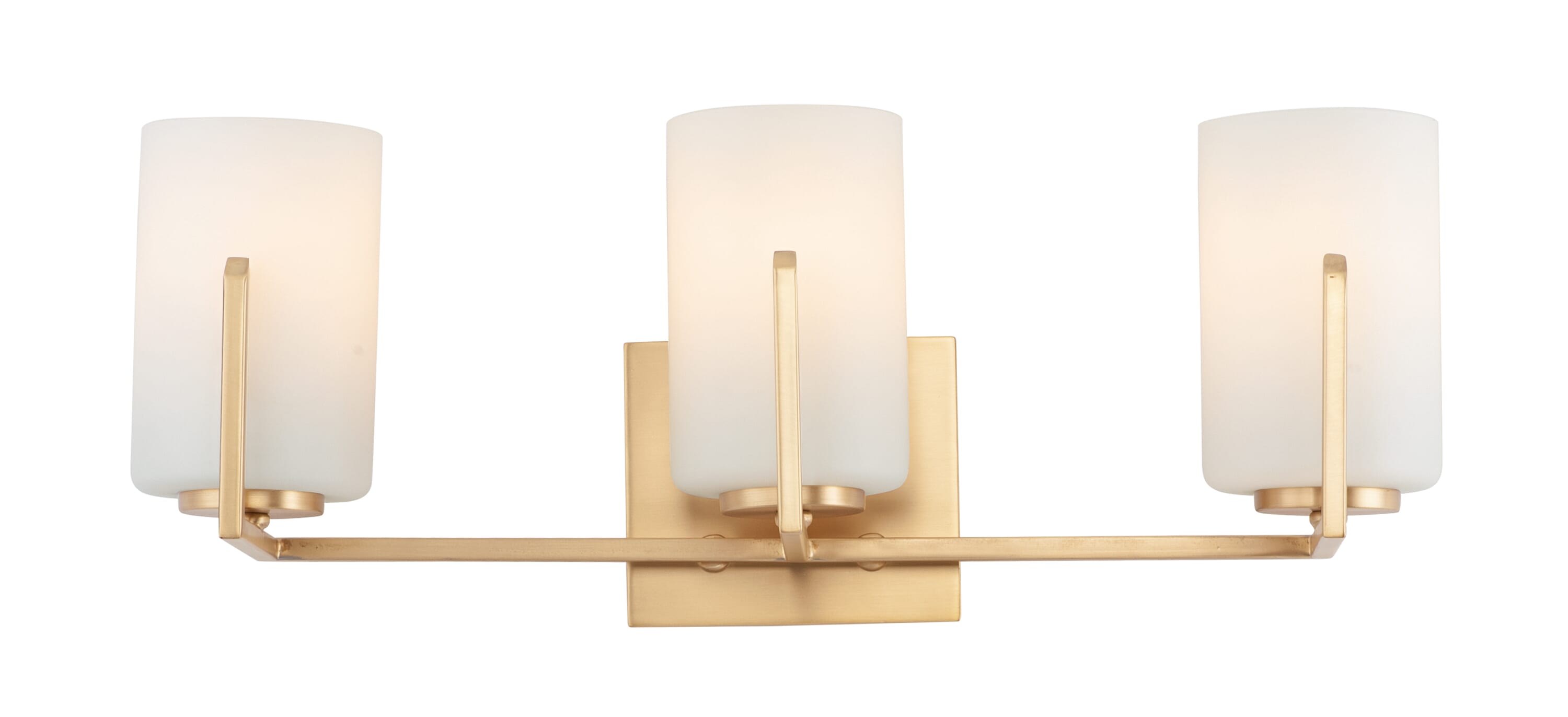 Maxim Dart 3-Light Bathroom Vanity Light in Satin Bra
