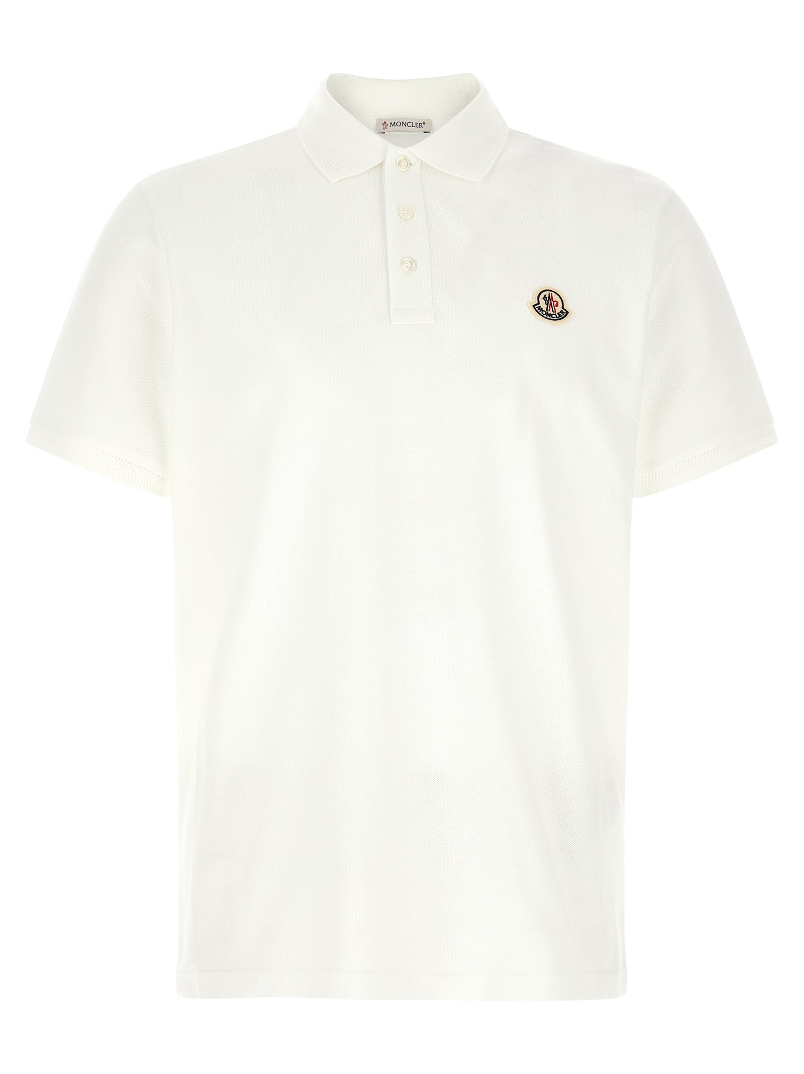 Cotton Piqué Polo Shirt — White