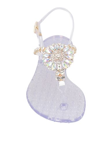 Nila & Nila Woman Thong sandal Lilac Size 11 Rubber
