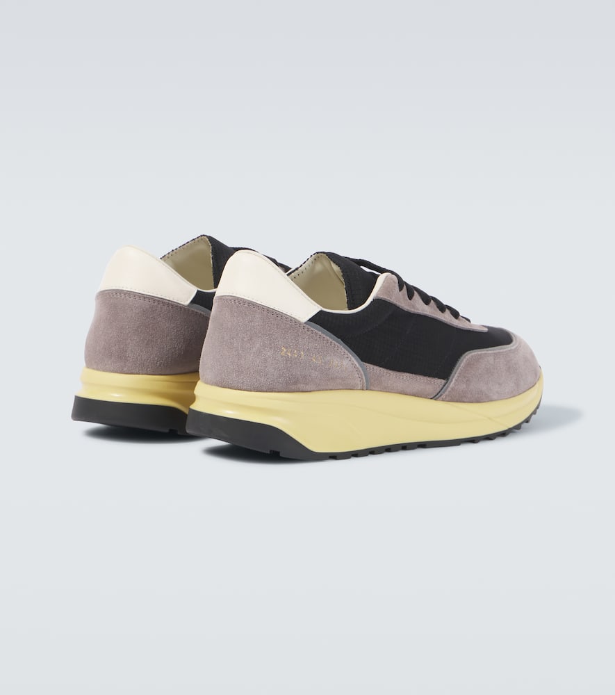 Common Projects Track Classic suede-trimmed sneakers