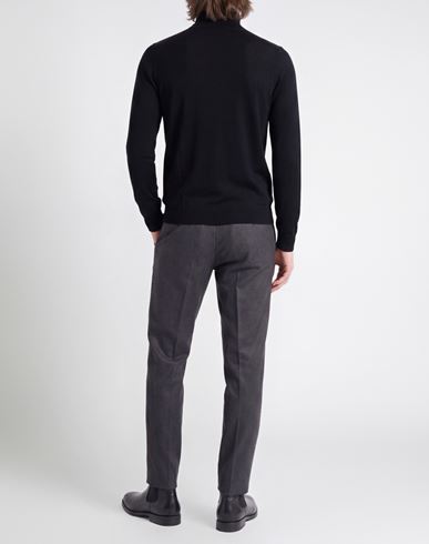 Man Turtleneck Black Size 38 Wool