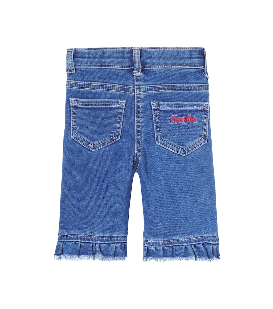 X Disney Baby embroidered straight jeans