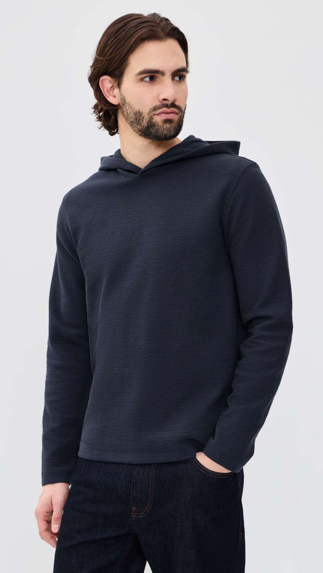 Double Face Pullover Hoodie Coastal