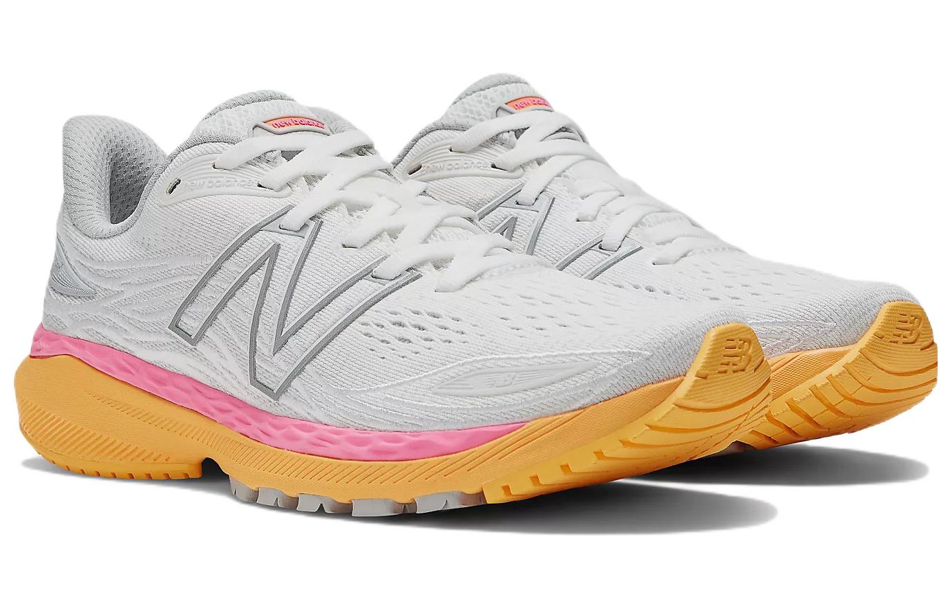 (WMNS) Fresh Foam X 860 V12 'White Orange Pinkred'