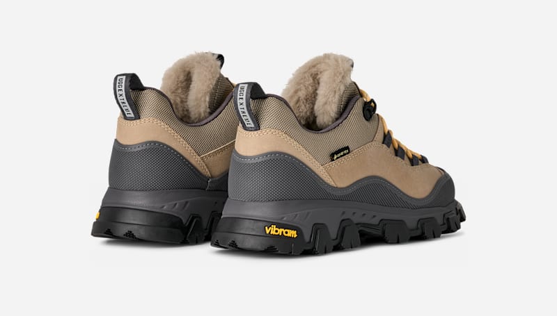 ® Women's MetroTrek Hiker Leather Shoes in Cobble Grey