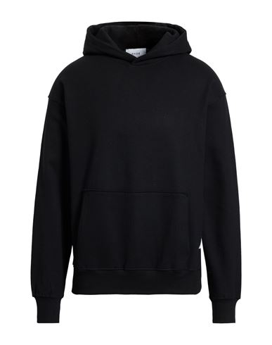 Man Sweatshirt Black Size M Cotton, Polyester
