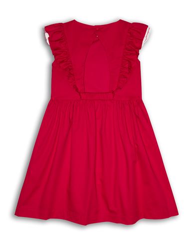 Kid Girl Kids' dress Red Size 10 Cotton, Elastane