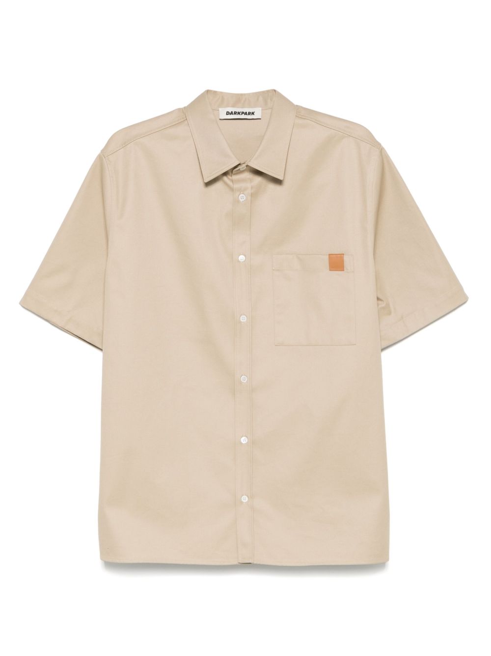 DARKPARK Vale poplin shirt - Neutrals