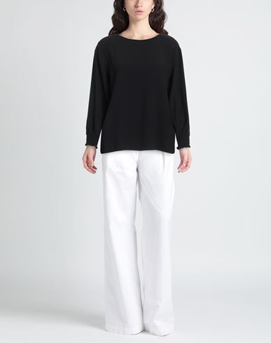 Liviana Conti Woman Top Black Size 4 Viscose, Acetate