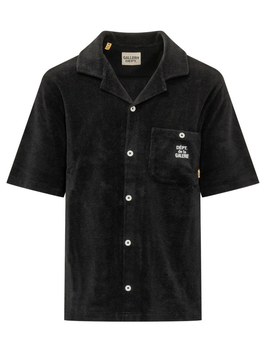 Black Relaxed Logo Shirt