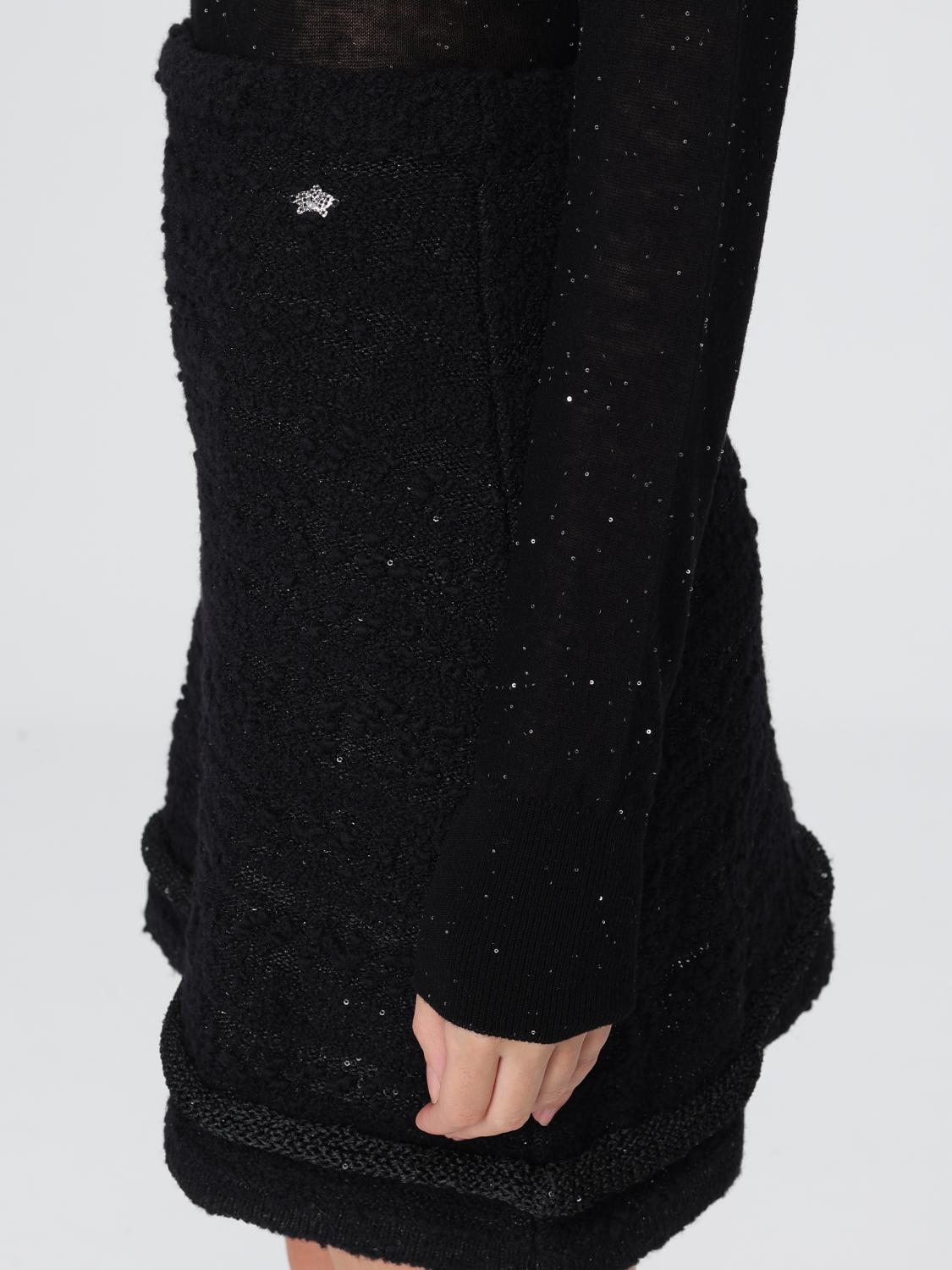Skirt Woman color Black