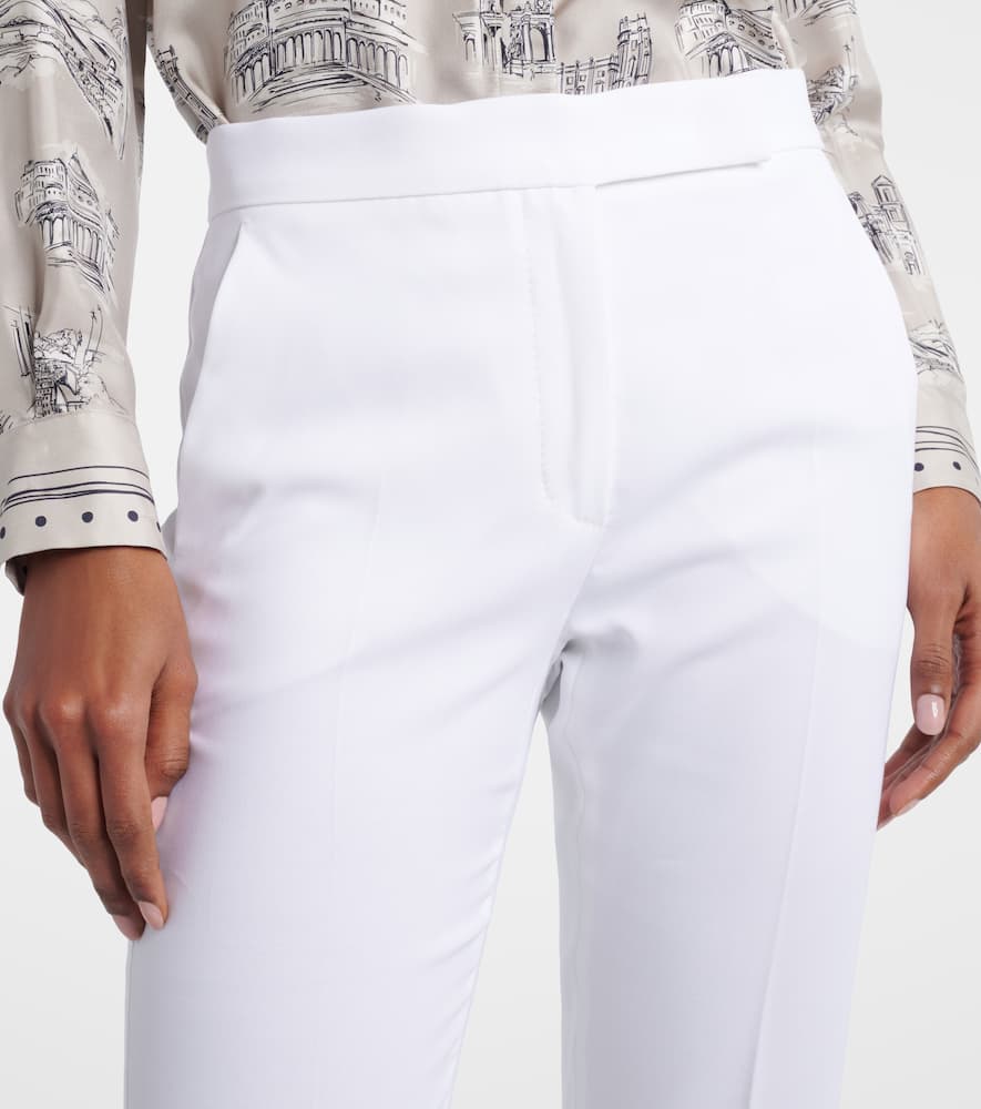 Cotton slim pants