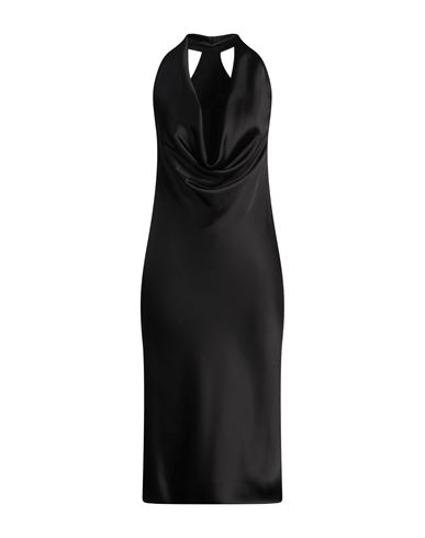 Norma Kamali Woman Midi dress Black Size 0 Polyester