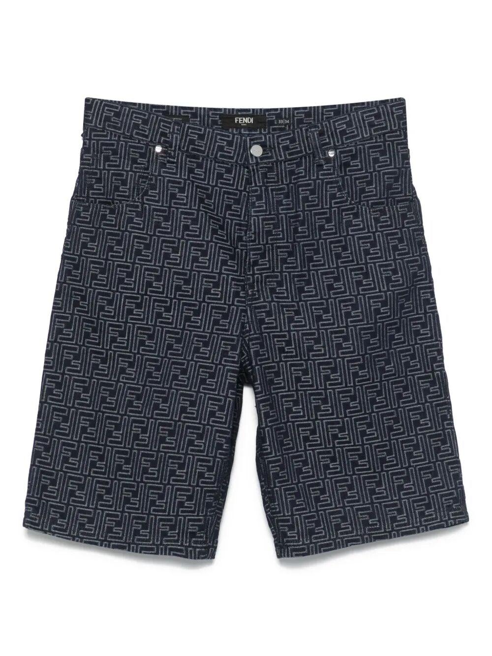 `Ff` Denim Shorts