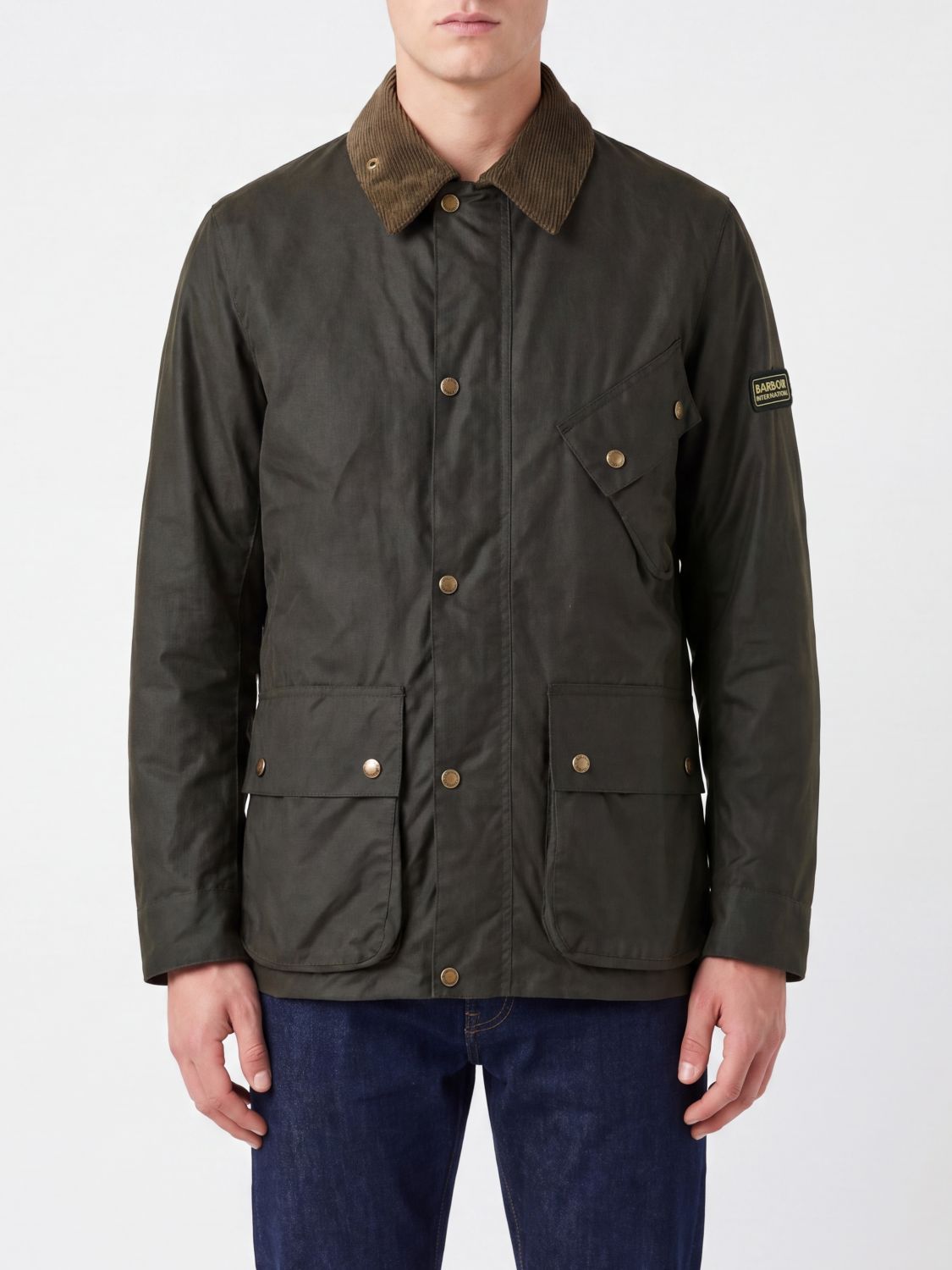Jacket Men color Olive