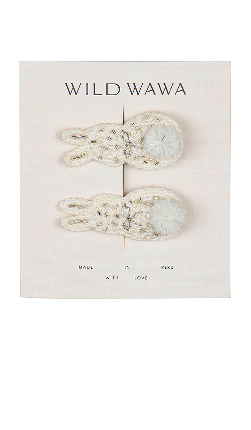 Wild Wawa Kids Crochet Clip Set en Crea